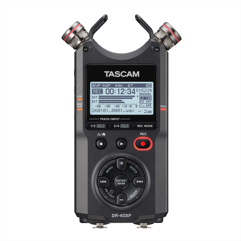 TASCAM DR-40XP 타스캠 보이스 레코더