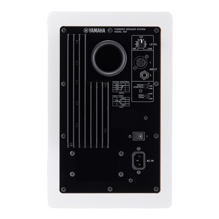 Yamaha HS7W 화이트 스튜디오 모니터 스피커 (1통) 야마하