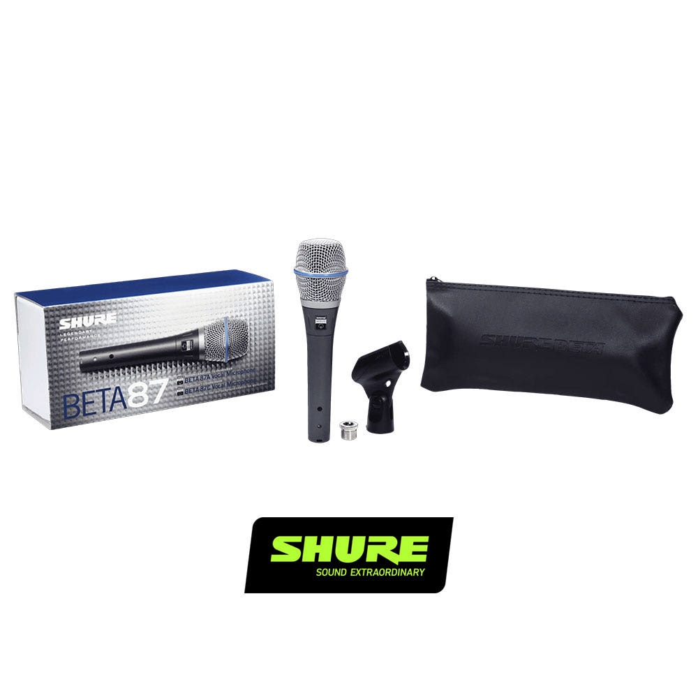 SHURE BETA87 C 단일지향성 컨덴서 마이크 슈어 BETA87C