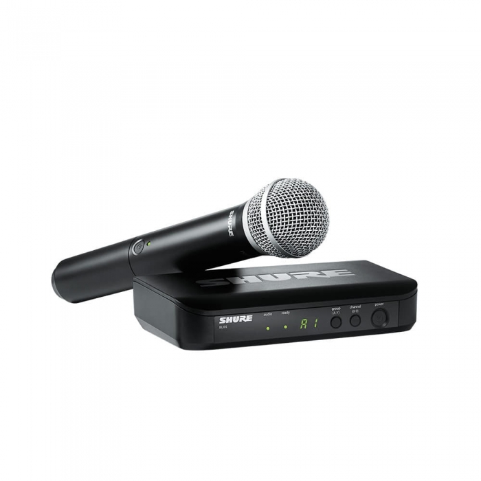 SHURE BLX24K/PG58 슈어 무선 핸드 마이크 세트