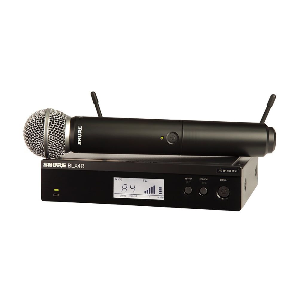 SHURE BLX24RK / SM58 무선 핸드 마이크 세트 BLX24RK/SM58 슈어