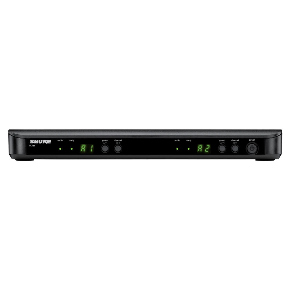 SHURE BLX288K / PG58 듀얼채널 무선 핸드 마이크 세트 BLX288K/PG58 슈어