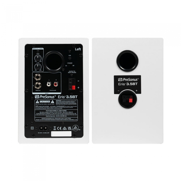 PreSonus Eris 3.5 BT GEN2 (White) 프리소너스 에리스 2세대 화이트 블루투스 모니터스피커 1조