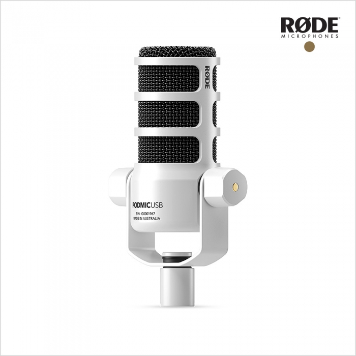 RODE PODMIC USB / 로데 USB 마이크 개인 방송 장비 유튜버 팟캐스트 (블랙/화이트)