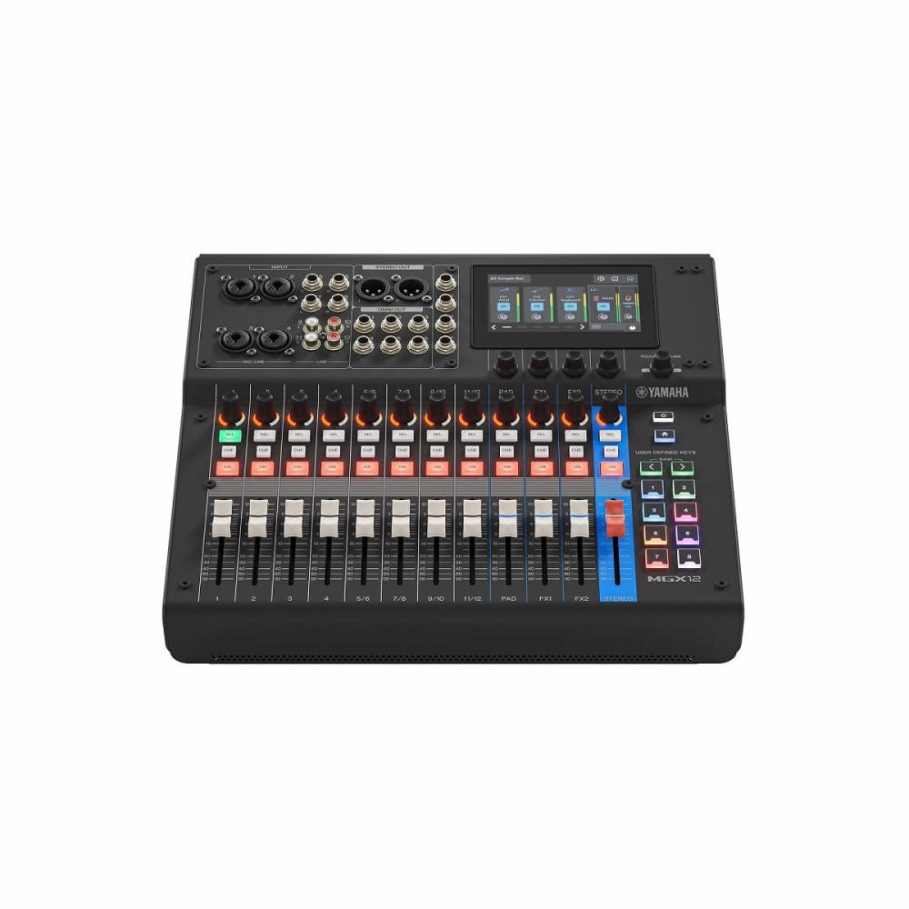 Yamaha MGX12 야마하 18채널 디지털 믹싱 콘솔 (블랙/화이트)