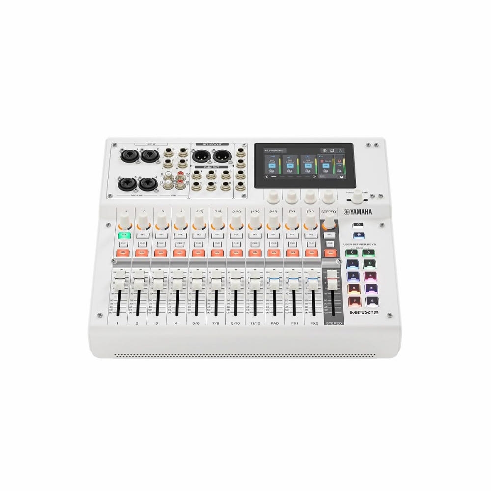 Yamaha MGX12 야마하 18채널 디지털 믹싱 콘솔 (블랙/화이트)
