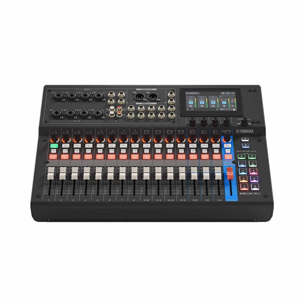 Yamaha MGX16V 야마하 22채널 디지털 믹싱 콘솔 HDMI 지원 (블랙/화이트)