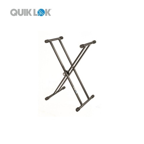 QuikLok T20 BB 퀵락 더블 브레이스 X자형 키보드 스탠드