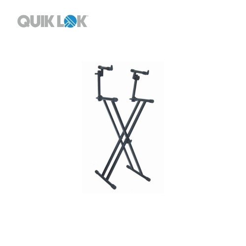 QuikLok T22 퀵락 T-ReX 더블 티어 2단 X자형 키보드 스탠드