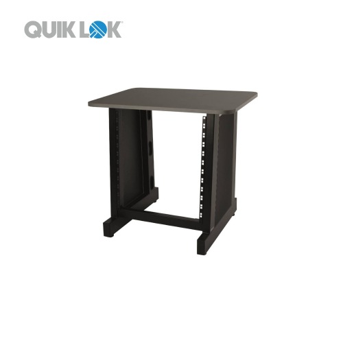 QuikLok Z612 BK 퀵락 12U 모바일 랙 스탠드