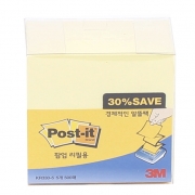 3M  포스트잇 노트 알뜰팩 KR330-5  팝업리필 (76mm x 76mm)