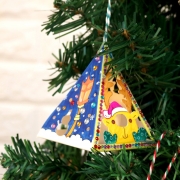 [DIY.628] 크리스마스 삼각무드등 ua