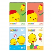 3000흥국노랑병아리무선종합장 45매 1권