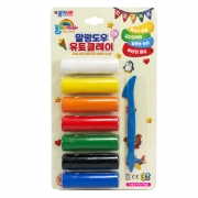 8000 말랑도우 유토클레이 7색