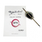 A4 캘리용 화선지 60G 100매 미술용품