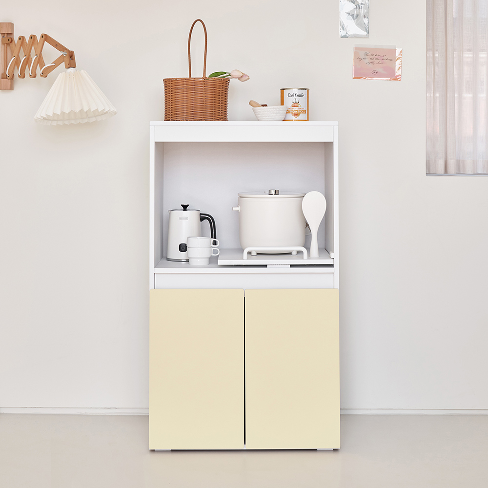 보우 전자렌지수납장 밥솥장 렌지대 (400/600/800)