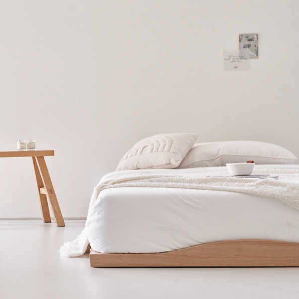 누우니 저상침대 프레임 매트리스 깔판 SS/Q