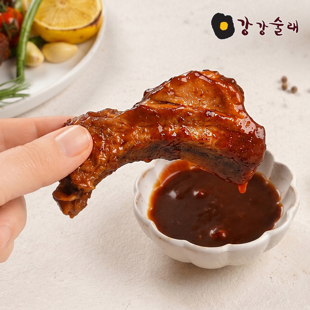 [강강술래] 오리지널 바베큐폭립 400g