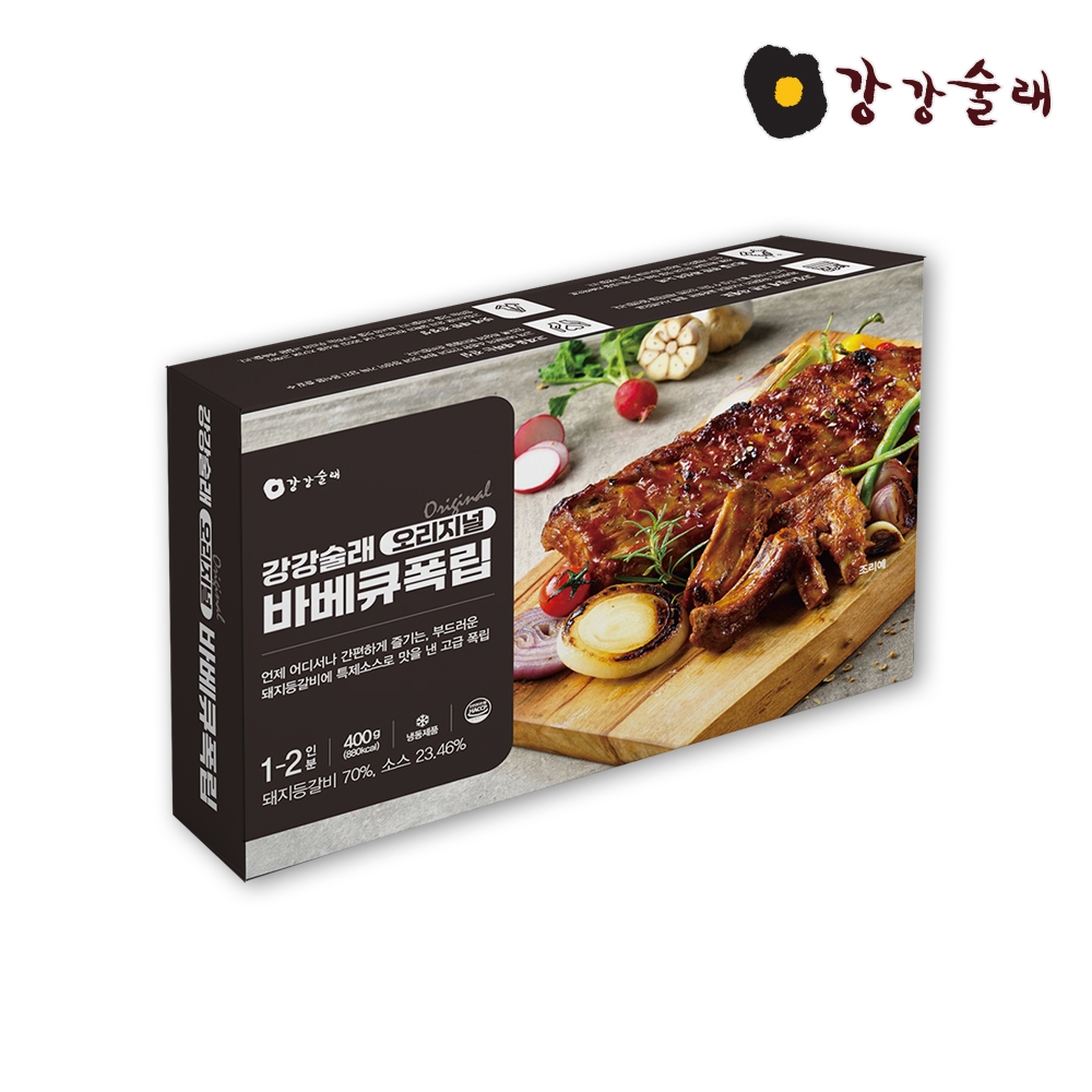 [강강술래] 오리지널 바베큐폭립 400g