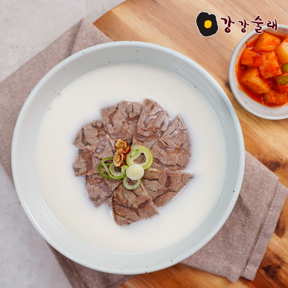 <11,000원의 행복>[강강술래] 한우사골곰탕 500g x2팩