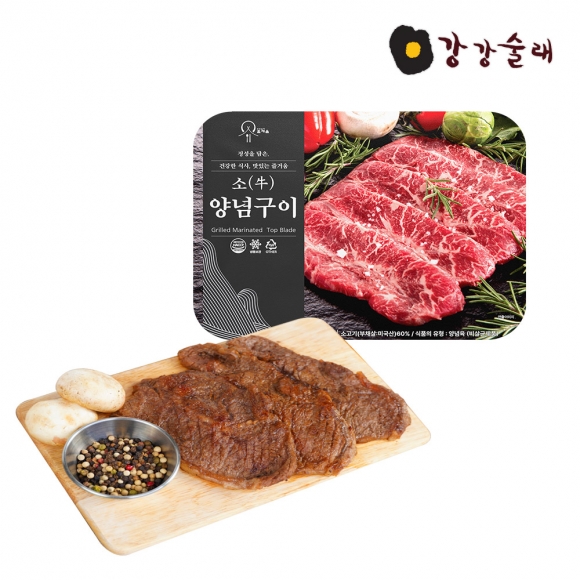 <산타특가>[강강술래홈채움] 소양념구이 600g x3팩