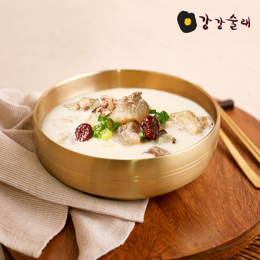 <쇼핑데이>[강강술래] 영양도가니곰탕 1kg x3팩