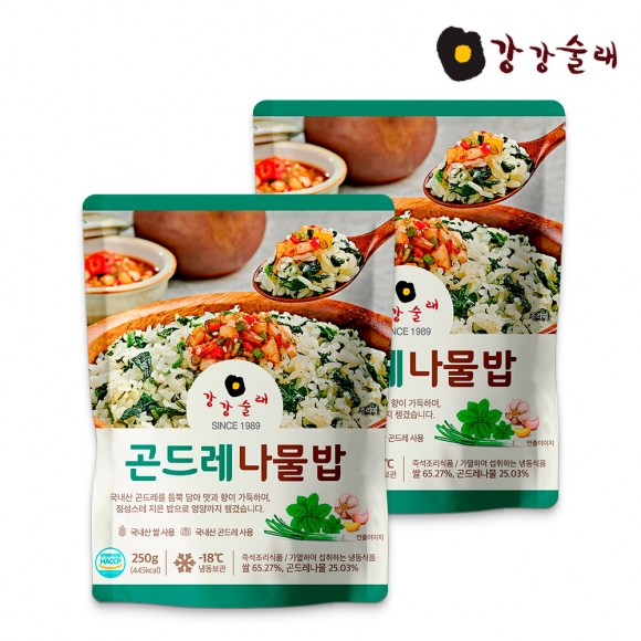 [강강술래] 곤드레나물밥250g x 8팩