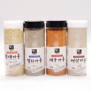 천연조미료 4종(보틀,봉투)
