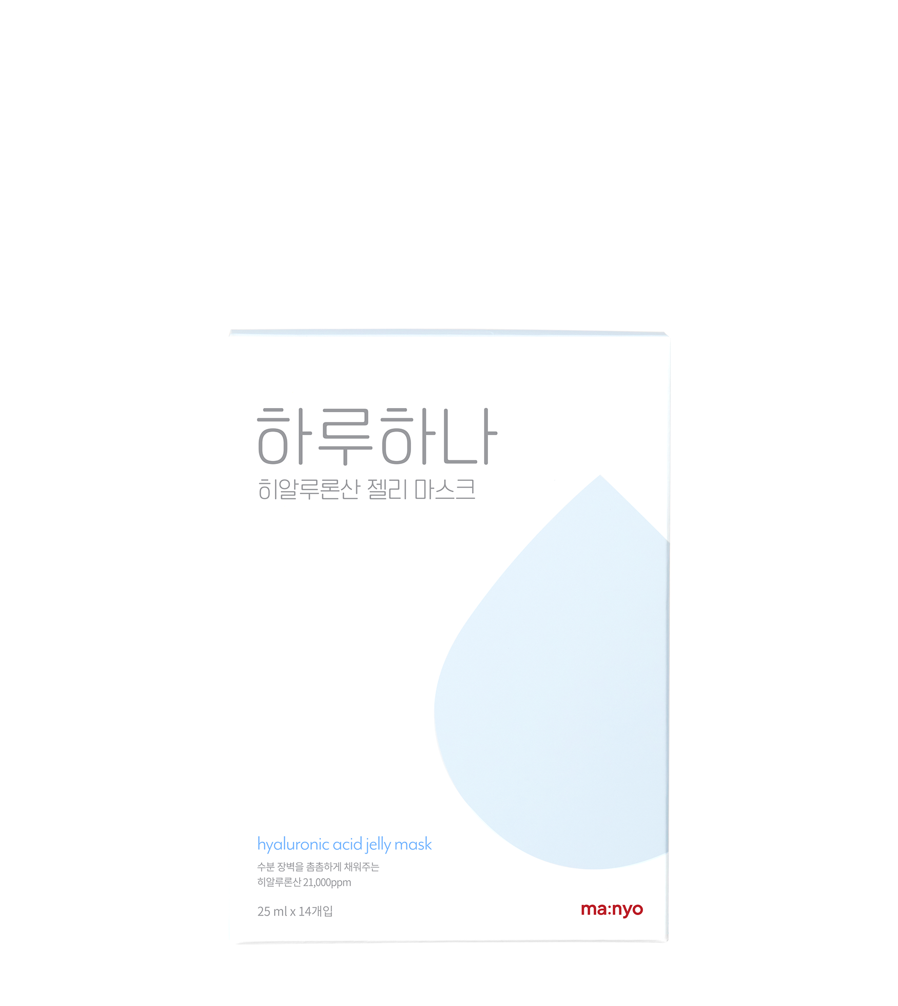 [클리어런스] 하루하나 히알루론산 젤리 마스크 14매입 (사용기한 25.07.19까지)