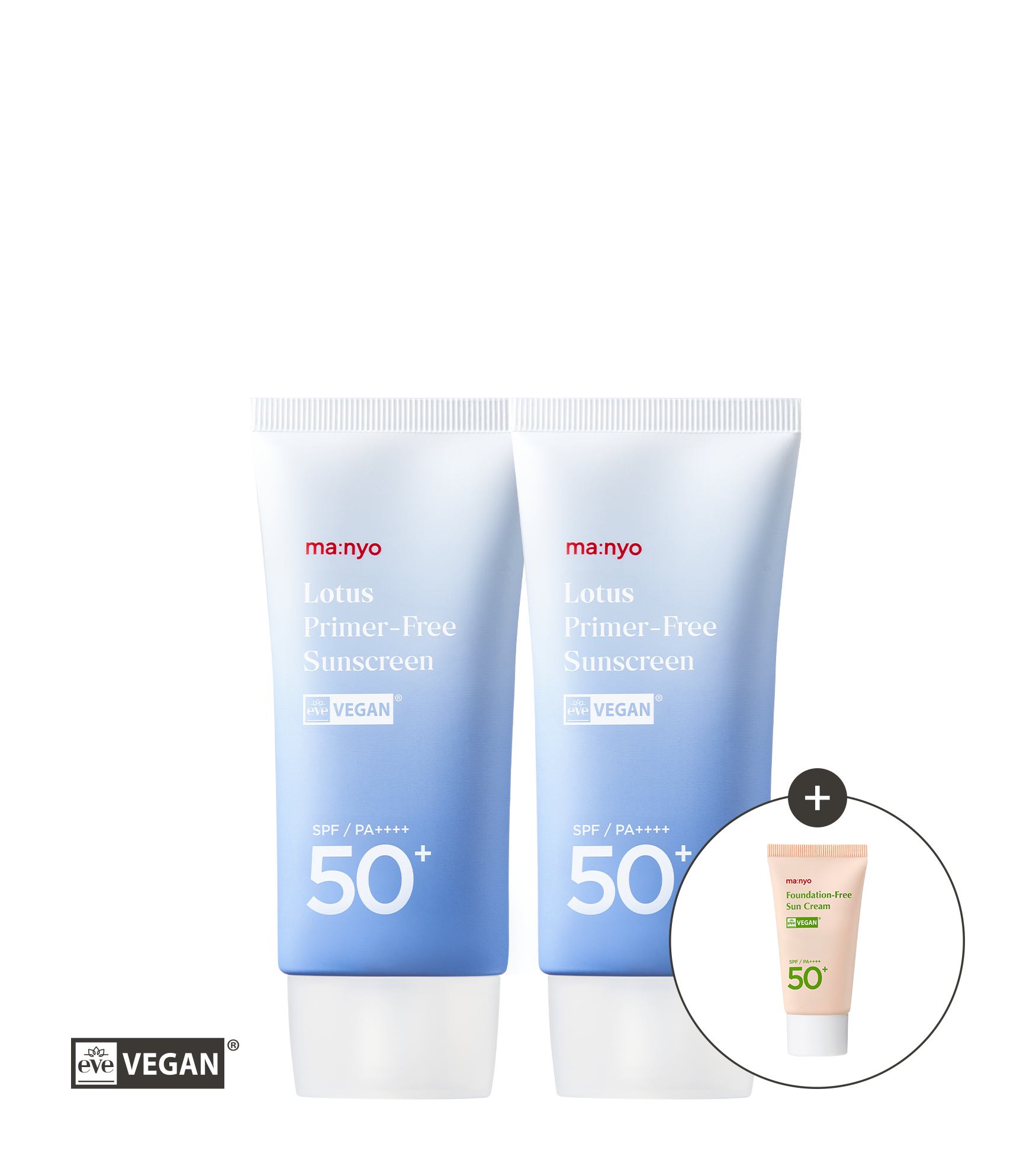 [1+1] 로터스 프라이머프리 선크림 50ml (+증정)