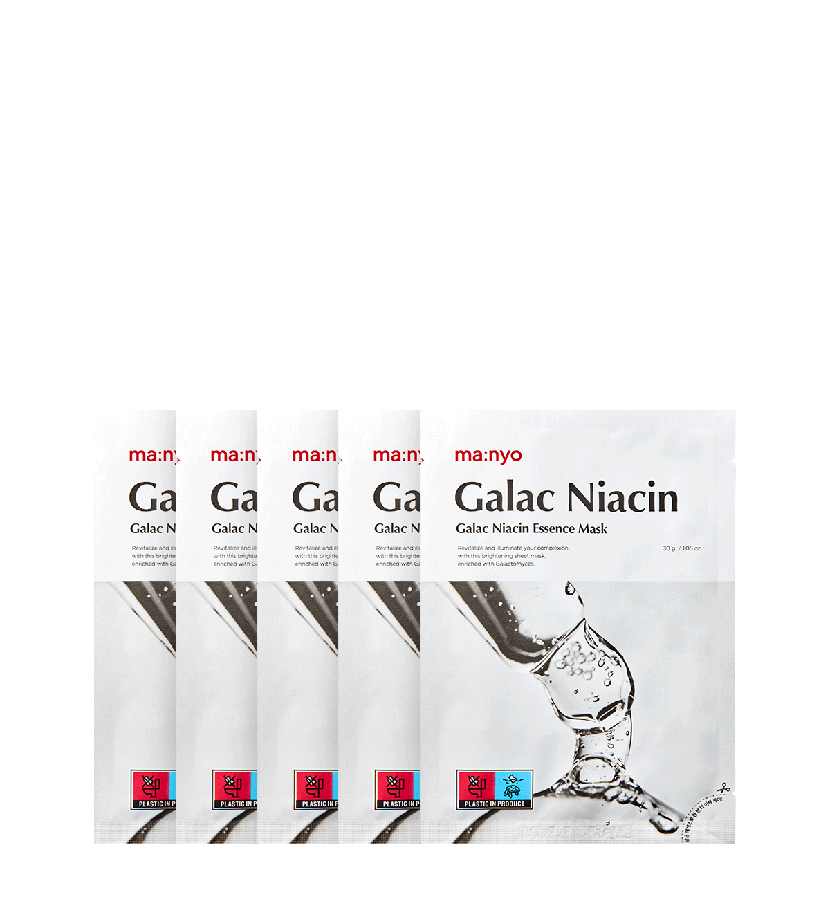 갈락 나이아신 에센스 마스크 5매