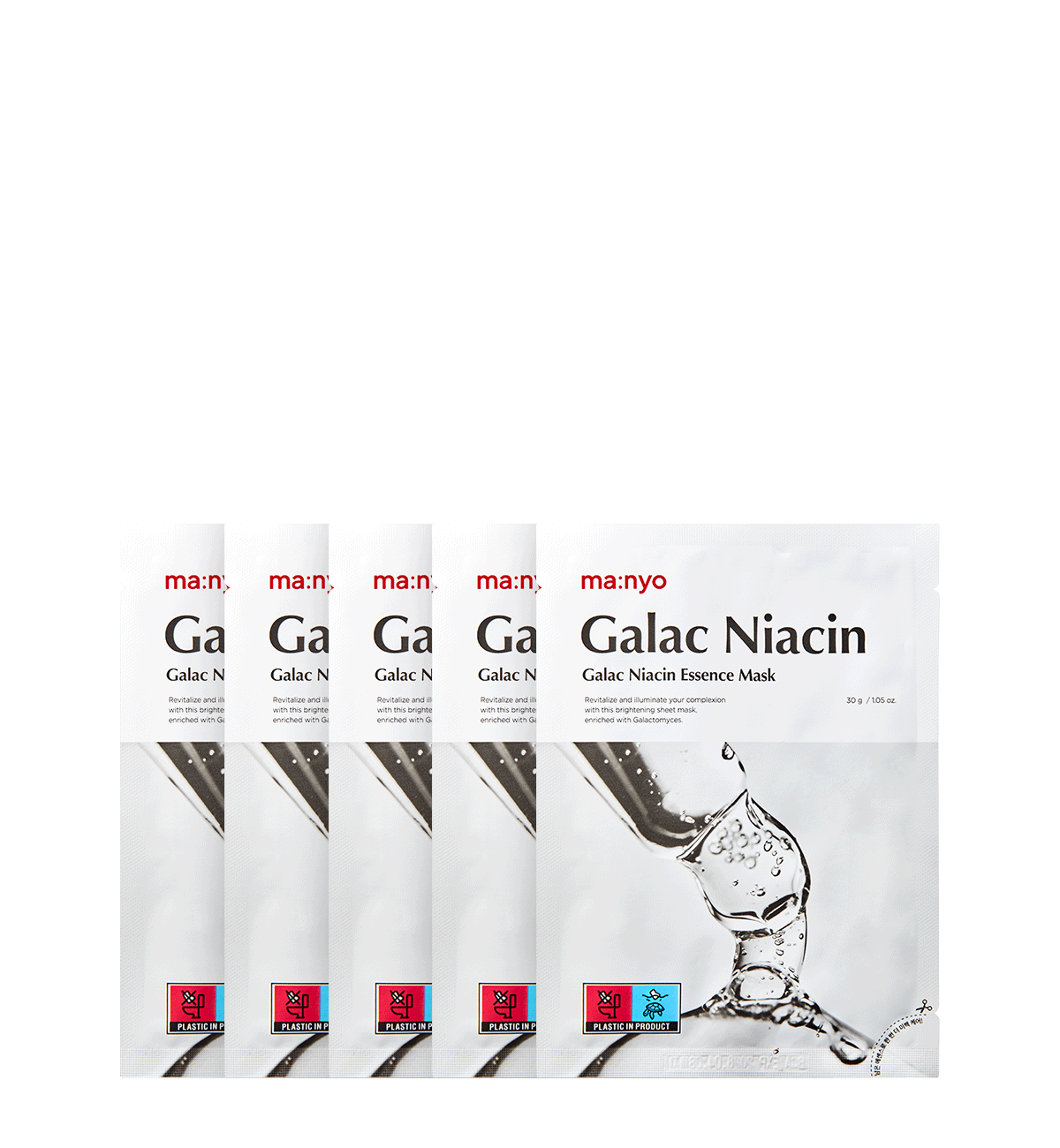 갈락 나이아신 에센스 마스크 5매