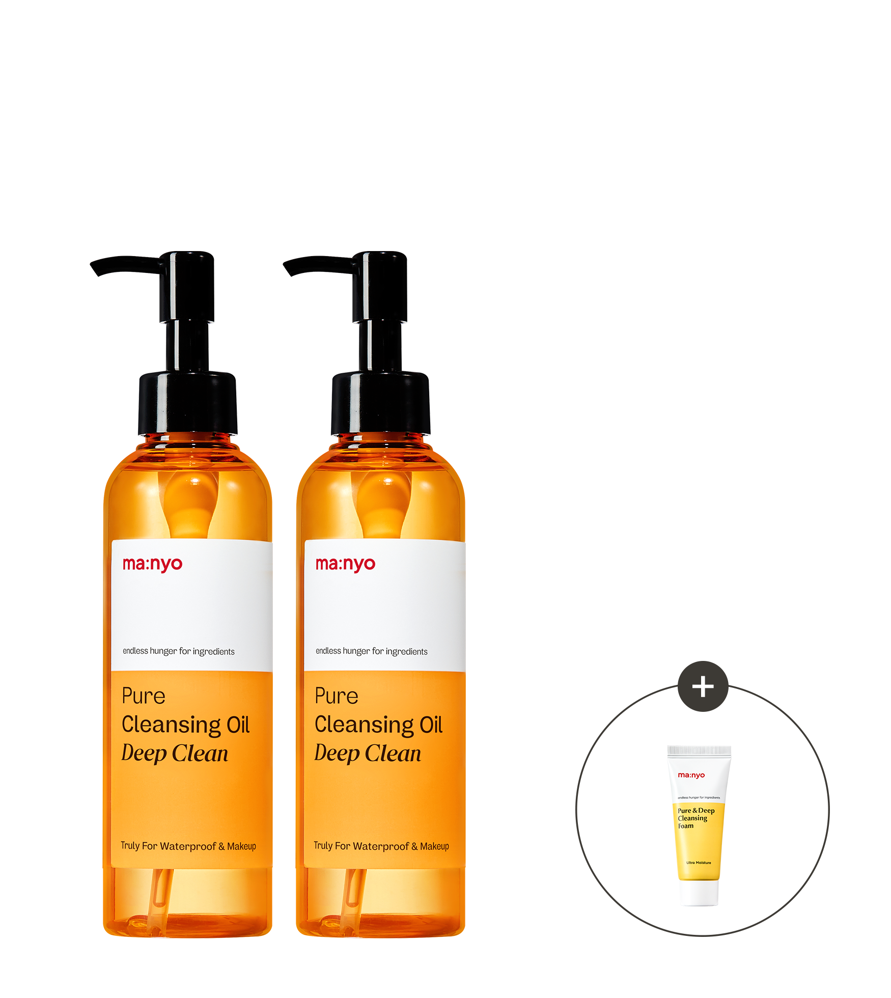 퓨어 클렌징 오일 딥 클린 200mlX2 더블세트 (+증정)
