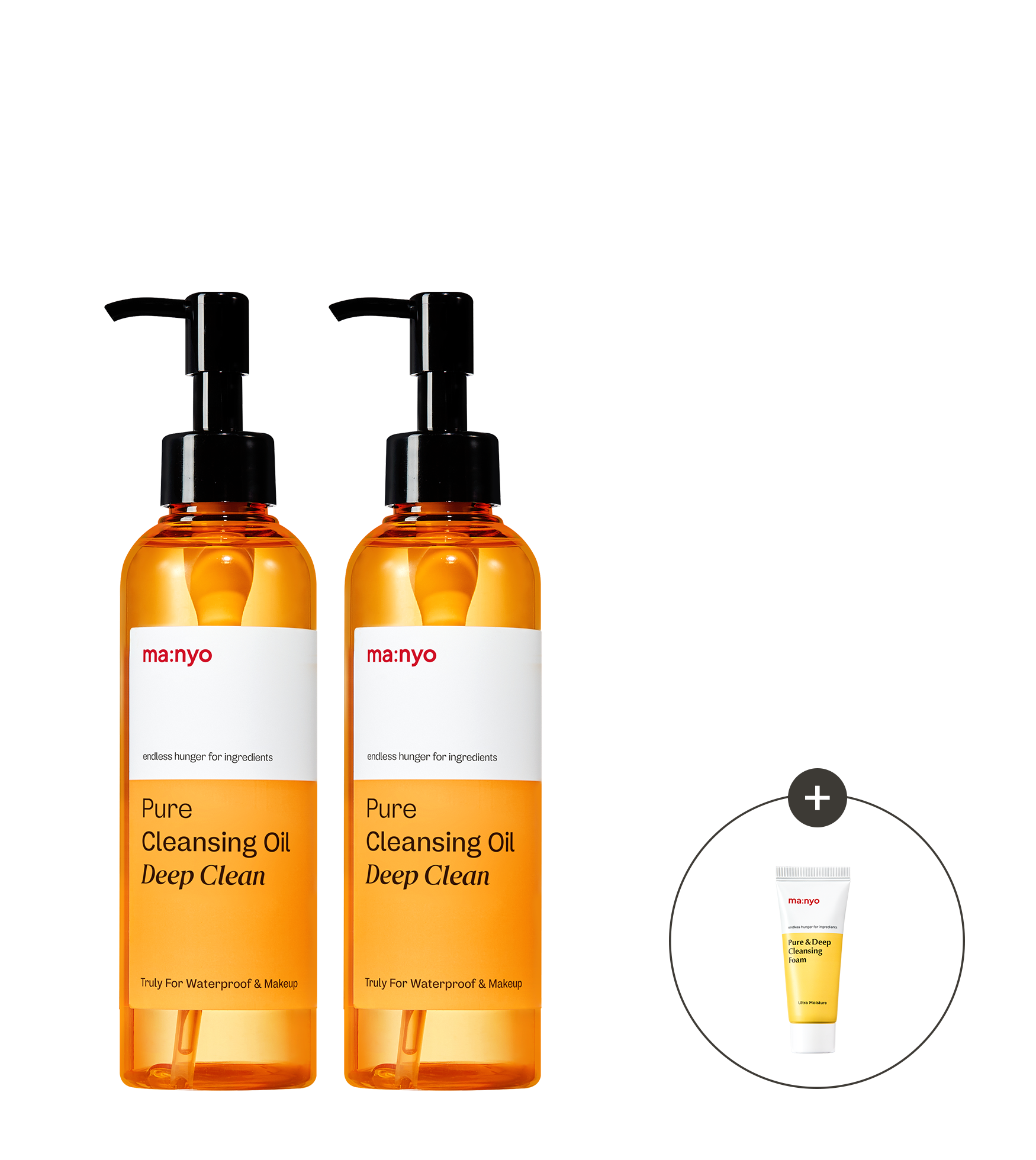 퓨어 클렌징 오일 딥 클린 200mlX2 더블세트 (+증정)
