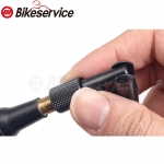 Bikesevice(바이크서비스) 3 IN 1 타이어 밸브 무시 조립기 (휠 보호슬리버 장착) 밸브 스템 풀러 포함 BS70011