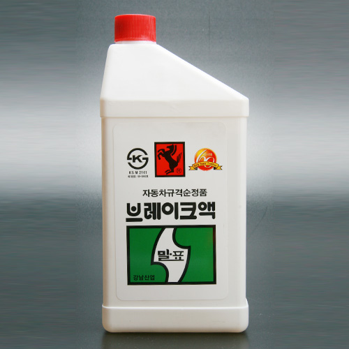 [대용량 - 800ml] 말표 브레이크오일 3종(DOT-3) 브레이크액/800ml/자동차규격순정품/전차종