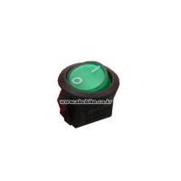 소형 녹색 원형스위치 (-/O) 2발  - LED 튜닝 , 원형스위치 (기호) 그린스위치