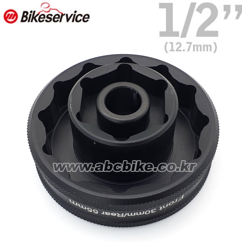 BIKESERVICE(바이크서비스) 1/2" 임팩용 듀카티 휠 록 너트 전용소켓 30mm / 55mm 두카티 BSE 05551