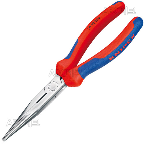 KNIPEX (크니펙스) 롱노우즈 플라이어 - 26 12 200 SB 마루뺀치/마루펜치 / 롱노우즈플라이어