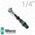 WERA (베라) 1/4인치 프리미엄 지크롭 라쳇핸들 8000A SB 152mm - ZYKLOP 레드닷 디자인수상 제품 / 72기어 버튼식 - 라쳇핸들 / 라쳇 핸들 / 깔깔이 - 최첨단 프리미엄 플러스