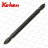 KOKEN (코겐) PH2 십자 드라이버비트 십자비트날 쵸크날 뾰죡 낱개판매 PH2 X 110mm - 123PG + 2X110