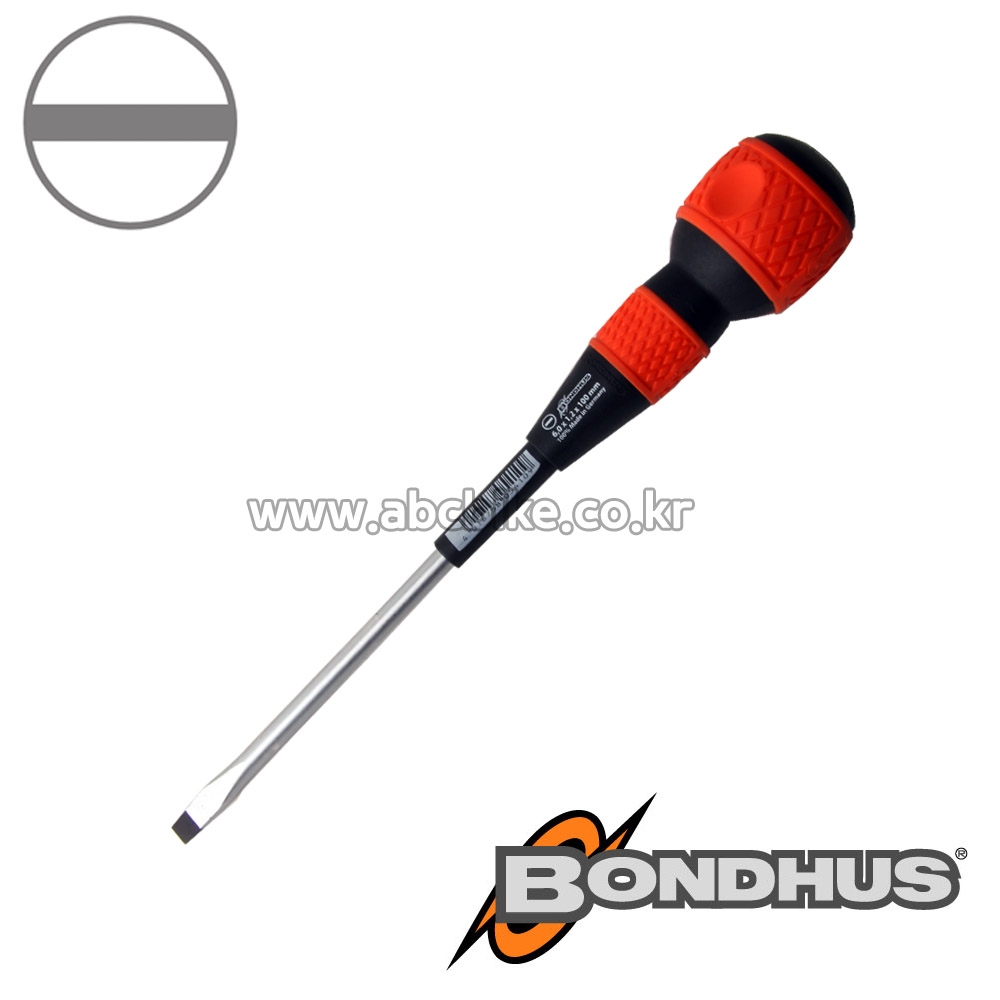 BONDHUS (본더우스) 일자드라이버 일자 드라이버 6.0 X 1.2 X 100mm