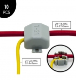 ( 10개입 ) 알파오 무탈피 순간접속 커넥터 T-타입 분기형 0.2SQ ~ 1.5SQ ( 10개입 )