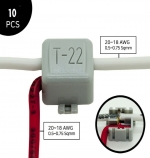 ( 10개입 ) 알파오 무탈피 순간접속 커넥터 T-타입 분기형 0.2SQ ~ 1.5SQ ( 10개입 )