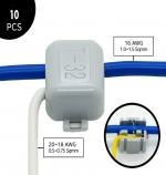 ( 10개입 ) 알파오 무탈피 순간접속 커넥터 T-타입 분기형 0.2SQ ~ 1.5SQ ( 10개입 )