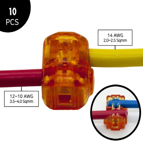 알파오 무탈피 순간접속 커넥터 IT-타입 직결분기형 1.0SQ ~ 4.0SQ ( 10개입 )