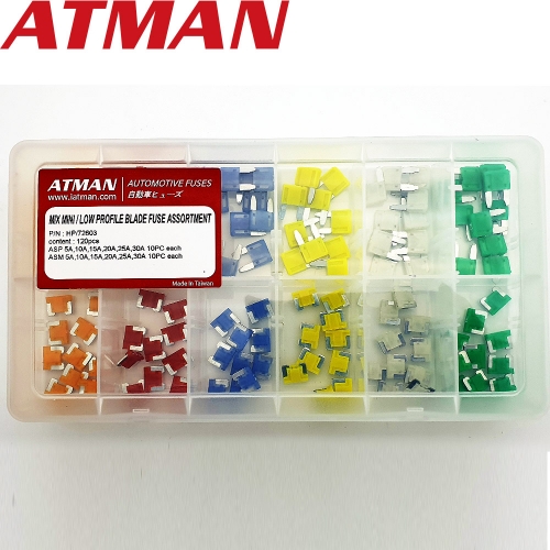 ATMAN 아트만 ASM ASP 퓨즈 자동차휴즈 휴즈세트 120pcs HP/72603