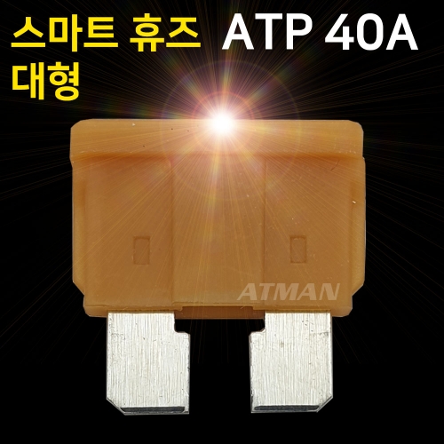 ATMAN 아트만 LED 스마트 휴즈 ATP 대형 퓨즈 40A (특허제품)