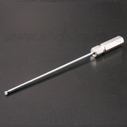 대형 길이 210mm 타이어 에어밸브 제거기 무시 답부 탈거기 밸브코어 공구 답부 이너밸브제거 AT-210