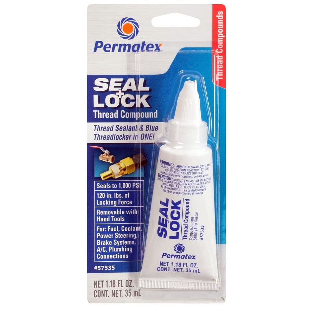 PERMATEX 퍼마텍스 중강도 나사고정제 배관실링 겸용 35ml